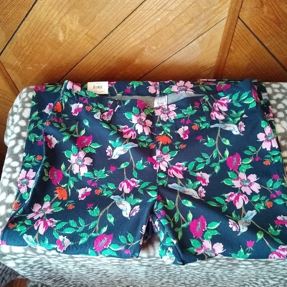 NWT Time and Tru Floral Leggings - Picture 5 of 9
